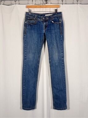DKNY Low Rise Medium Wash Jeans